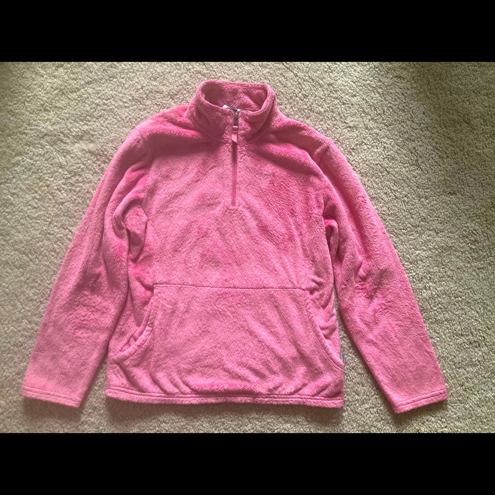 The North Face girls 1/4 zip